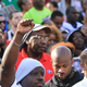 A rally at the Georgia State Capitol in memory of slain Florida teenager Trayvon Martin on March 26, 2012, in Atlanta. (Jessica McGowan/Getty Images)